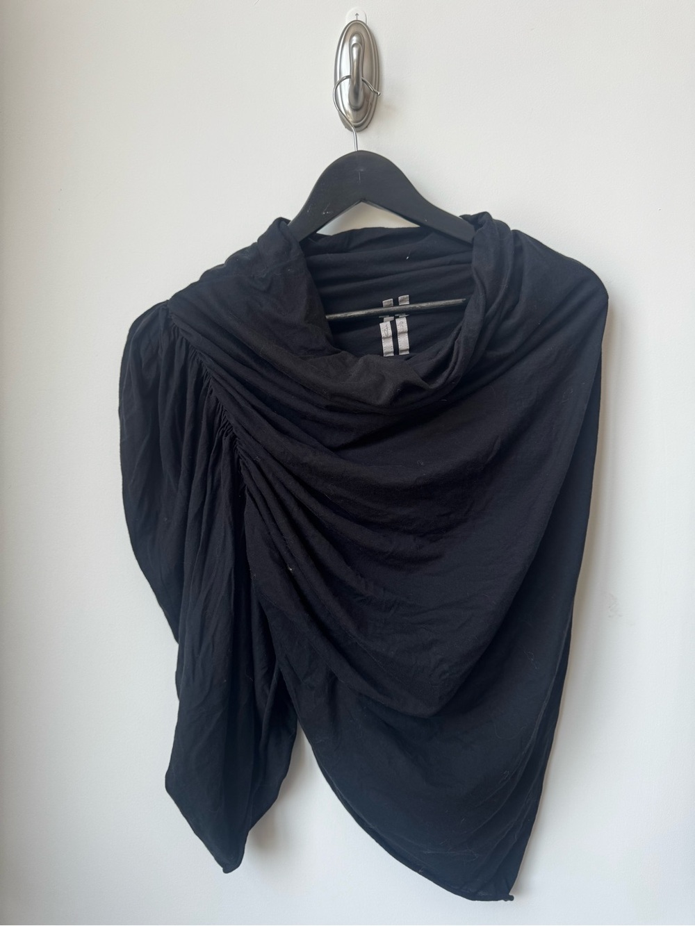 Rick Owens Black ‘Tunic’ Top - Picture 3 of 6
